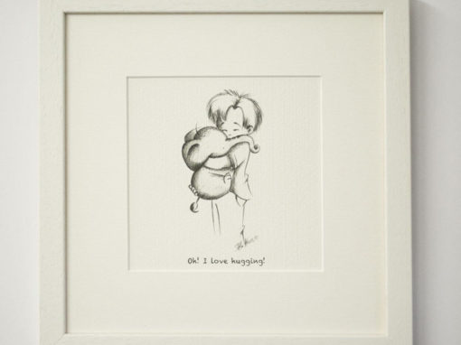 Illustration ” Boy with Elephant”