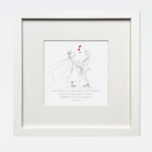 Love will bring us together - ENGAGEMENT GIFT