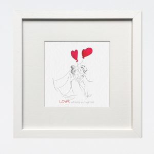 LOVE WILL KEEP US TOGETHER - ENGAGEMENT GIFT