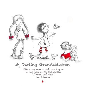 grandchildren little star illustrations