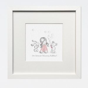 IM FOREVER BLOWING BUBBLES LITTLE GIRL BIRTHDAY GIFT