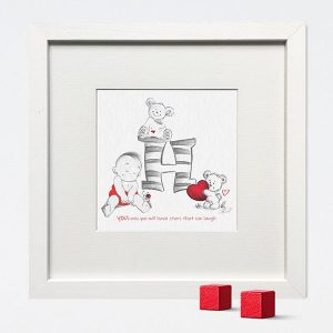 LETTER H BABY BABY NAME GIFTS