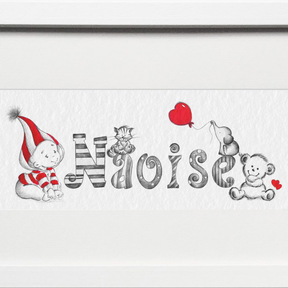 Naoise - Personalised Nursey Print