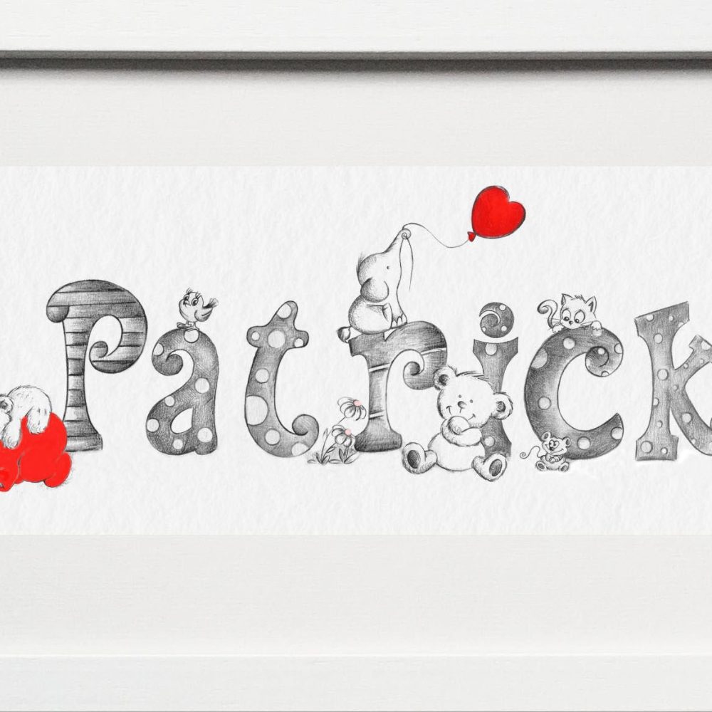 Patrick - Personalised Nursery Print