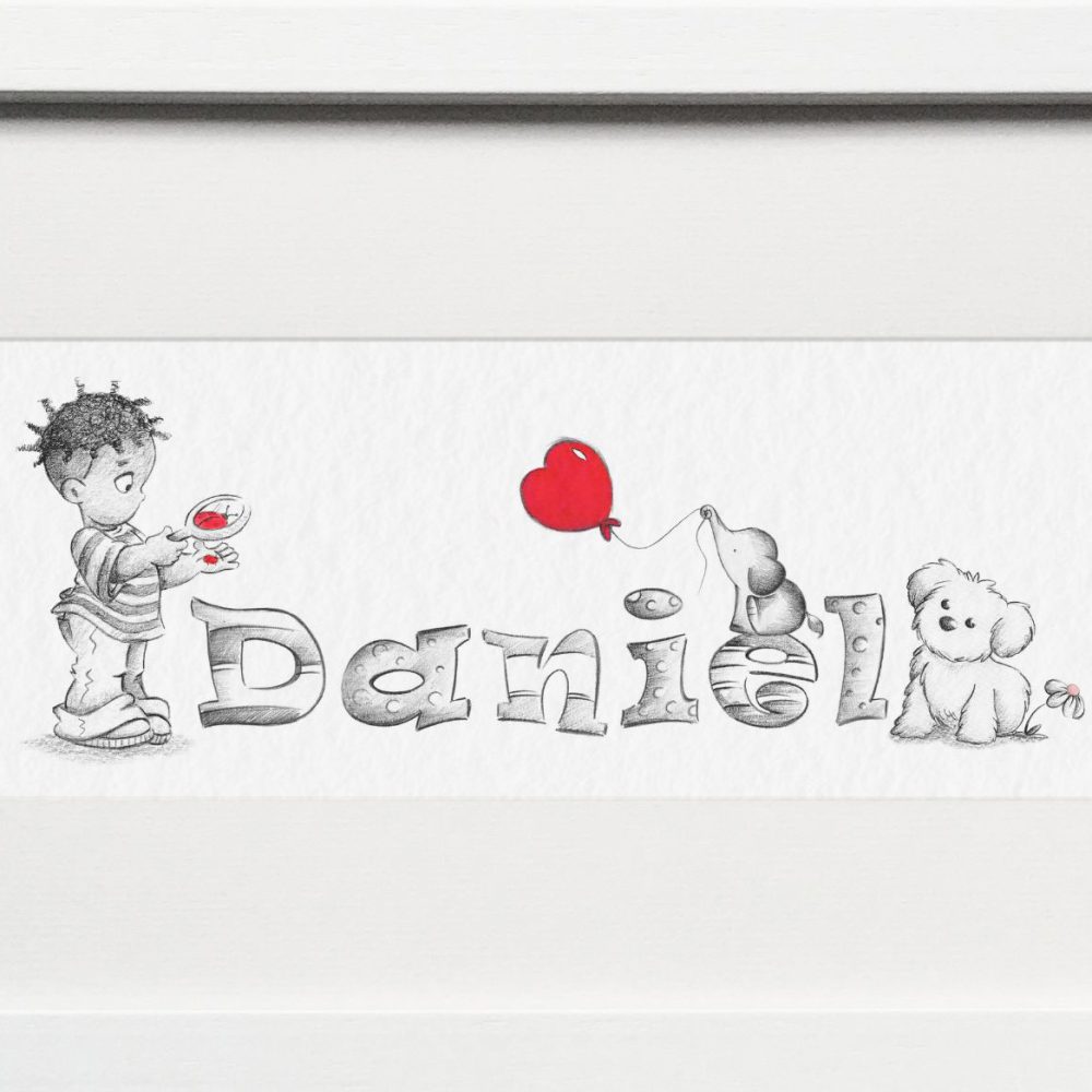 Daniel - Personalised Name Print